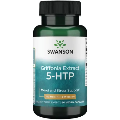 Swanson Griffonia Extract 5-HTP suplement diety 60 kaps.