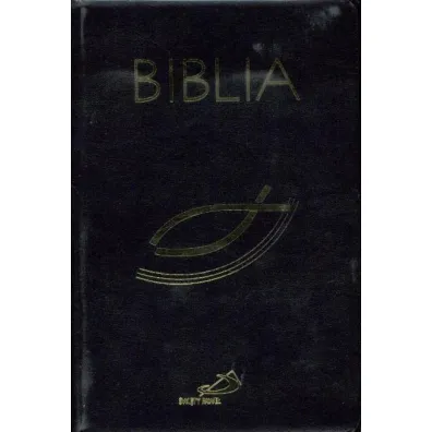 Biblia z rybk� z suwakiem czarna