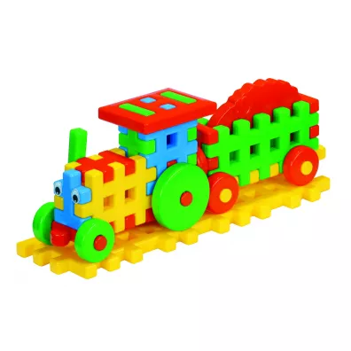 Klocki konstrukcyjne Traktor farmera