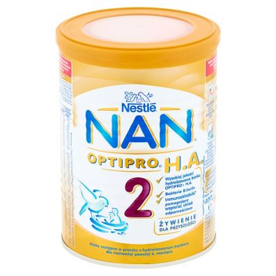 Nestle Nan Optipro HA 2 Mleko modyfikowane w proszku dla niemowlt powyej 6. miesica 400 g