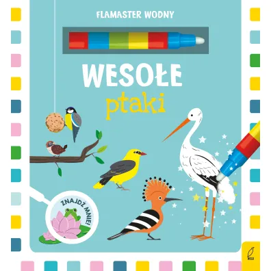 Weso�e ptaki. Flamaster wodny