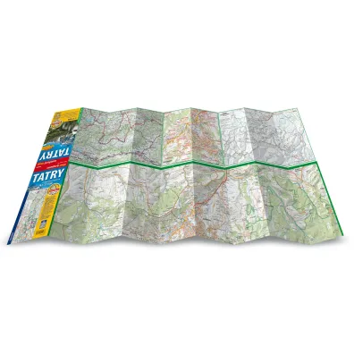 Tatry laminowana mapa turystyczna 1:27 000