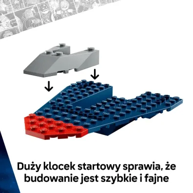 LEGO Marvel Kapitan Ameryka kontra Thanos 76319