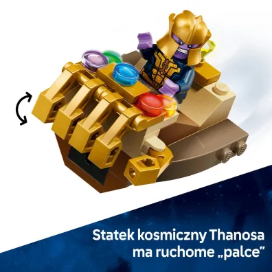 LEGO Marvel Kapitan Ameryka kontra Thanos 76319