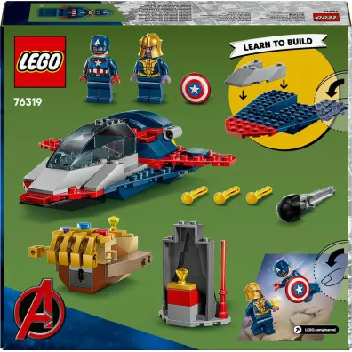 LEGO Marvel Kapitan Ameryka kontra Thanos 76319
