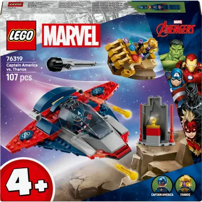 LEGO Marvel Kapitan Ameryka kontra Thanos 76319