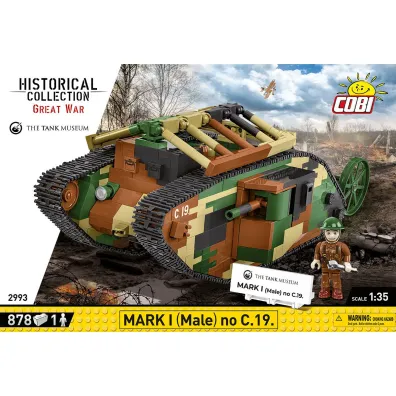 HC Mark I Male no C.19. The Tank Museum
