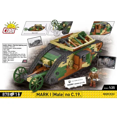HC Mark I Male no C.19. The Tank Museum