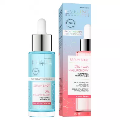 Eveline Cosmetics Serum Shot 2% Kwas Hialuronowy serum do twarzy 30 ml
