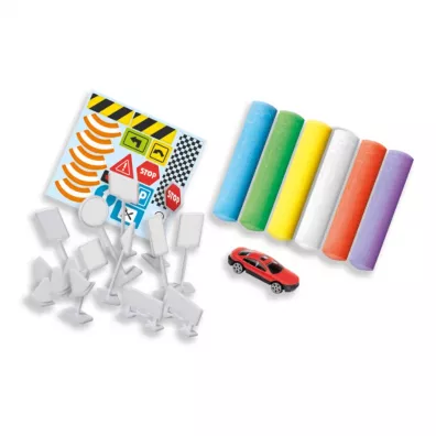 Ses Creative Kreda chodnikowa Ruch uliczny set