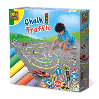 Ses Creative Kreda chodnikowa Ruch uliczny set