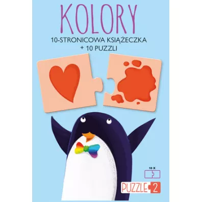 Kolory (ksieczka + 10 puzzli)
