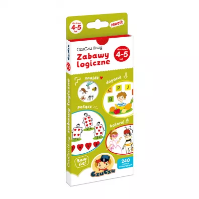 CzuCzu uczy. Zabawy logiczne dla dzieci 4-5 lat