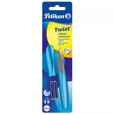 Pelikan Pi�ro wieczne Twist M Fros Blue + 2 naboje