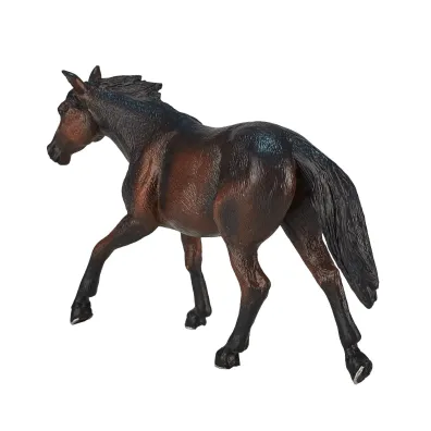 Figurka Ko� Quarter Horse gniady przydymiony