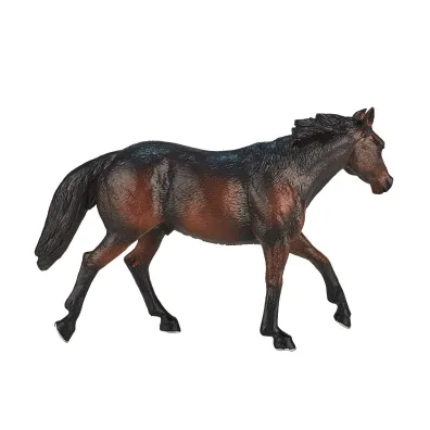 Figurka Ko� Quarter Horse gniady przydymiony