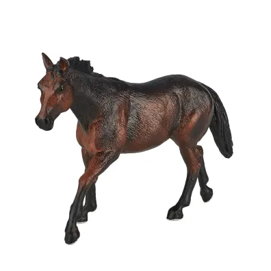 Figurka Ko� Quarter Horse gniady przydymiony