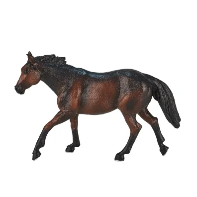 Figurka Ko� Quarter Horse gniady przydymiony