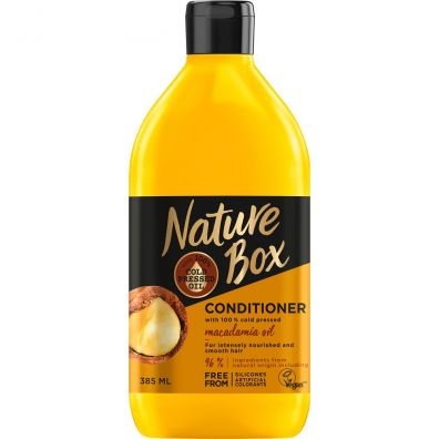 Nature Box Conditioner odywka do wosw Macadamia Oil 385 ml
