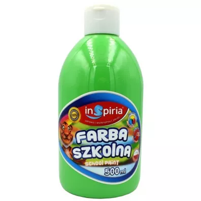 InSpiria Farba szkolna zielona 500 ml