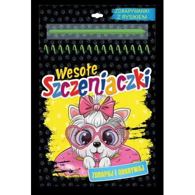 Kolorowanka weso�e szczeniaczki