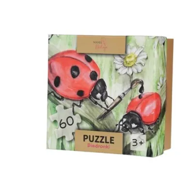 Puzzle 60 el. Biedronki Mama Maluje