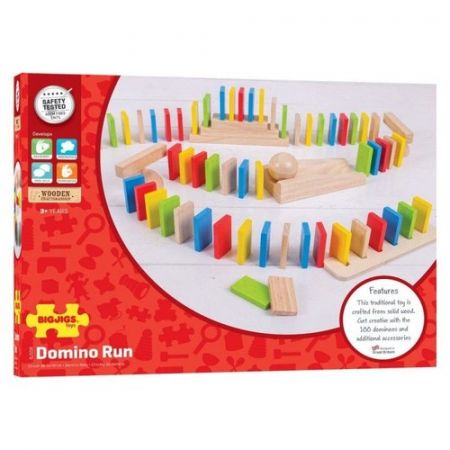 Domino Run drewniane Bigjigs Toys