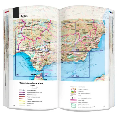 Andaluzja Przewodnik z atlasem 2025