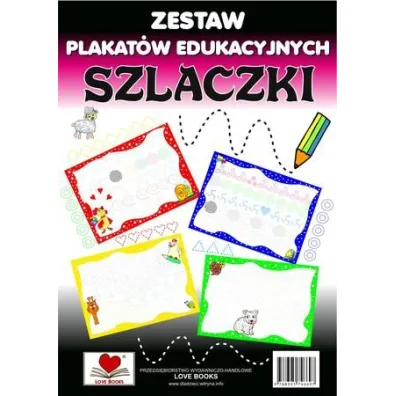 Zestaw plakat�w edukacyjnych. Szlaczki - Agnieszka Wile�ska