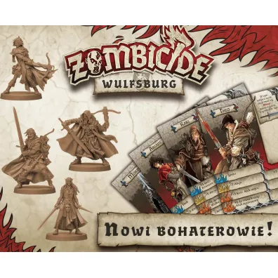Zombicide: Wulfsburg. Edycja polska. Dodatek do gry