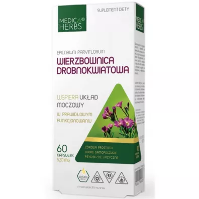 Medica Herbs Wierzbownica Drobnokwiatowa Suplement diety 60 kaps.
