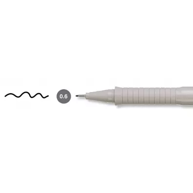 Faber-Castell Cienkopis kre�larski Ecco Pigment 0.6mm