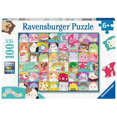 Puzzle dla dzieci 100 el. Squishmallows Ravensburger