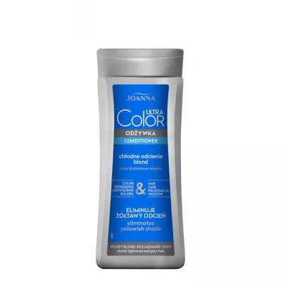 Joanna Ultra Color od�ywka nadaj�ca platynowy odcie� do w�os�w blond rozja�nianych i siwych 200 g