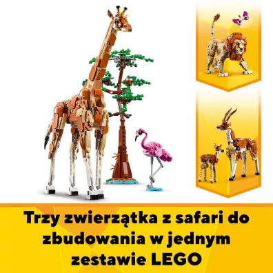 LEGO Creator Dzikie zwierz�ta z safari 31150