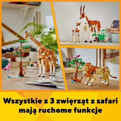 LEGO Creator Dzikie zwierz�ta z safari 31150
