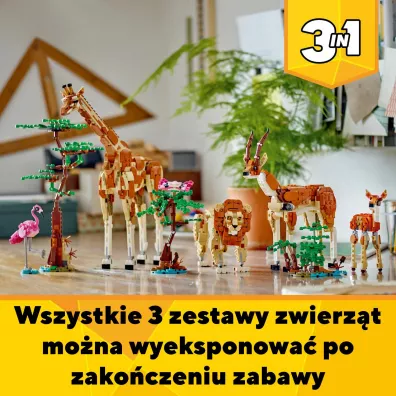 LEGO Creator Dzikie zwierz�ta z safari 31150