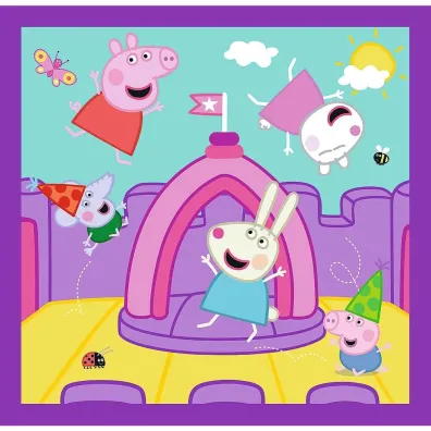 Puzzle 3w1 Zwyczaje �winki Peppy Trefl
