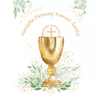 Henry Karnet A5 KOMUNIA EUCHARYSTIA