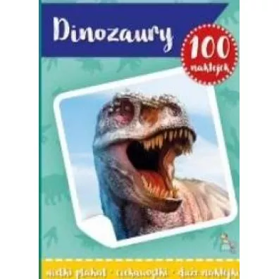 Dinozaury. 100 naklejek z plakatem