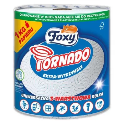 Foxy Rcznik papierowy Tornado 3-warstwowy