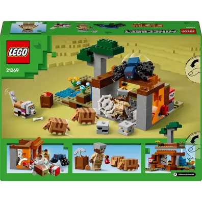 LEGO Minecraft Wyprawa do pancernikowej kopalni 21269