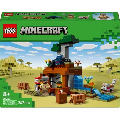 LEGO Minecraft Wyprawa do pancernikowej kopalni 21269