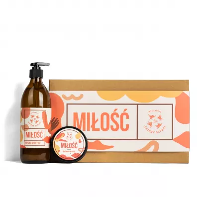 Mydlarnia 4 Szpaki Zestaw Mio: Balsam do masau + Mydo w pynie 100 ml + 500 ml