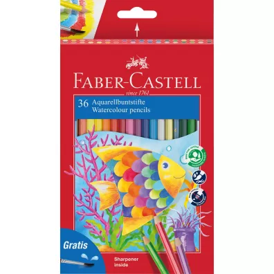 Faber-Castell Kredki akwarelowe 36 szt.