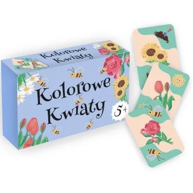 Kolorowe kwiaty Mini Kangur