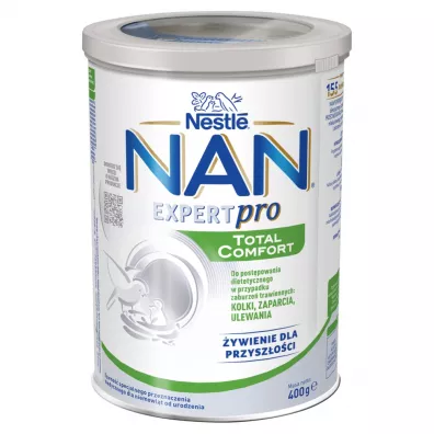 Nestle Nan Expert Total Comfort dla niemowl�t w przypadku zaburze� trawiennych kolki, zaparcia, ulewania od urodzenia 400 g