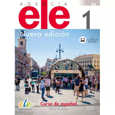 Agencia Ele 1 podr�cznik + licencja online Nueva Edicion