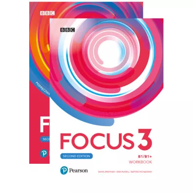 Pakiet Focus Second Edition 3. Student's Book + Workbook - Bartosz Micha�owski, Beata Trapnell, Daniel Brayshaw, Vaughan Jones, Sue Kay, Izabela Michalak, Dean Russell