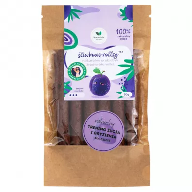 Naturalnie Zdrowi liwkowe rollsy™ z inulin 50 g